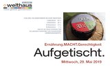 Event-Bild AUFGETISCHT. Ernährung.MACHT.Gerechtigkeit