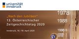 Event-Bild "Nach den Jubiläen" 13. Österreichischer Zeitgeschichtetag 2020