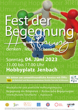 Event-Bild Fest der Begegnung/ Hoffnung, denken, leben, schenken