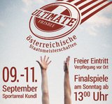 Event-Bild Ultimate Frisbee Staatsmeisterschaften 2016