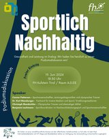 Event-Bild Sportlich nachhaltig Podiumsdiskussion