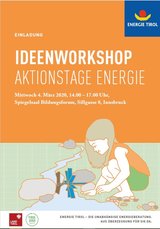 Event-Bild Ideenworkshop Aktionstage Energie