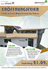 Event-Bild Eröffnungsfeier Alpenvereinshaus Wattens