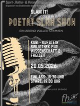 Event-Bild SLAM IT! - Poetry Slam Show