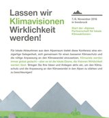 Event-Bild Konferenz "Lassen wir Klimavisionen Wirklichkeit werden!"