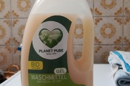 Waschmittel ein Behälter voll Waschmittel